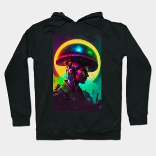 Abstract Another World Alien Hoodie